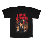 Wednesday "I Hate Everything" adult tee