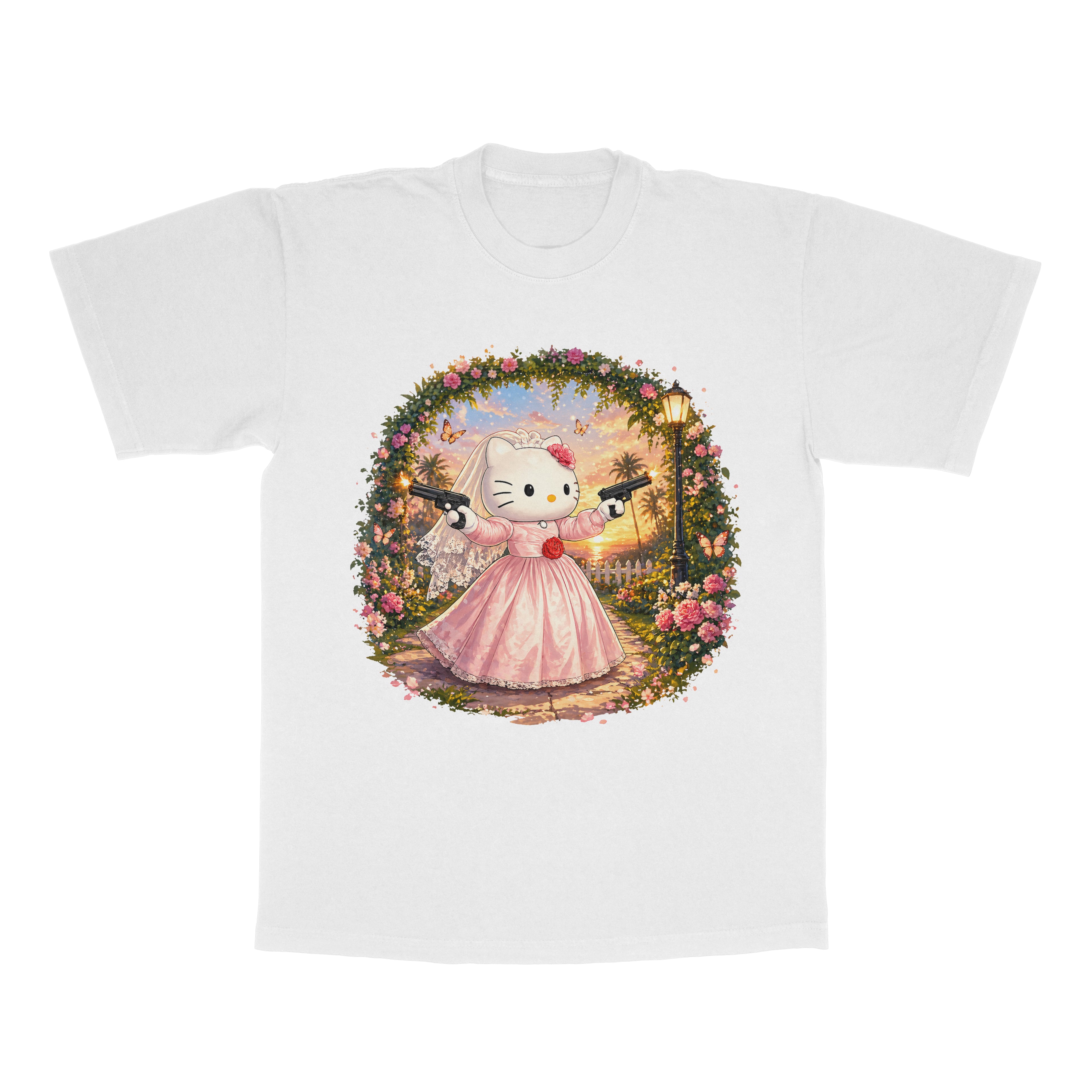 Gangsta Kitty adult tee