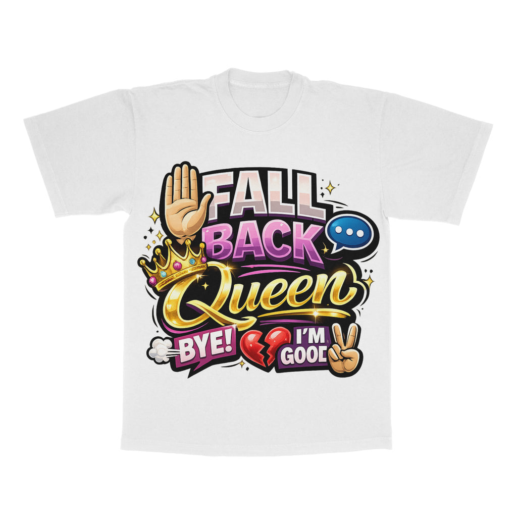 Fall Back Queen adult tee