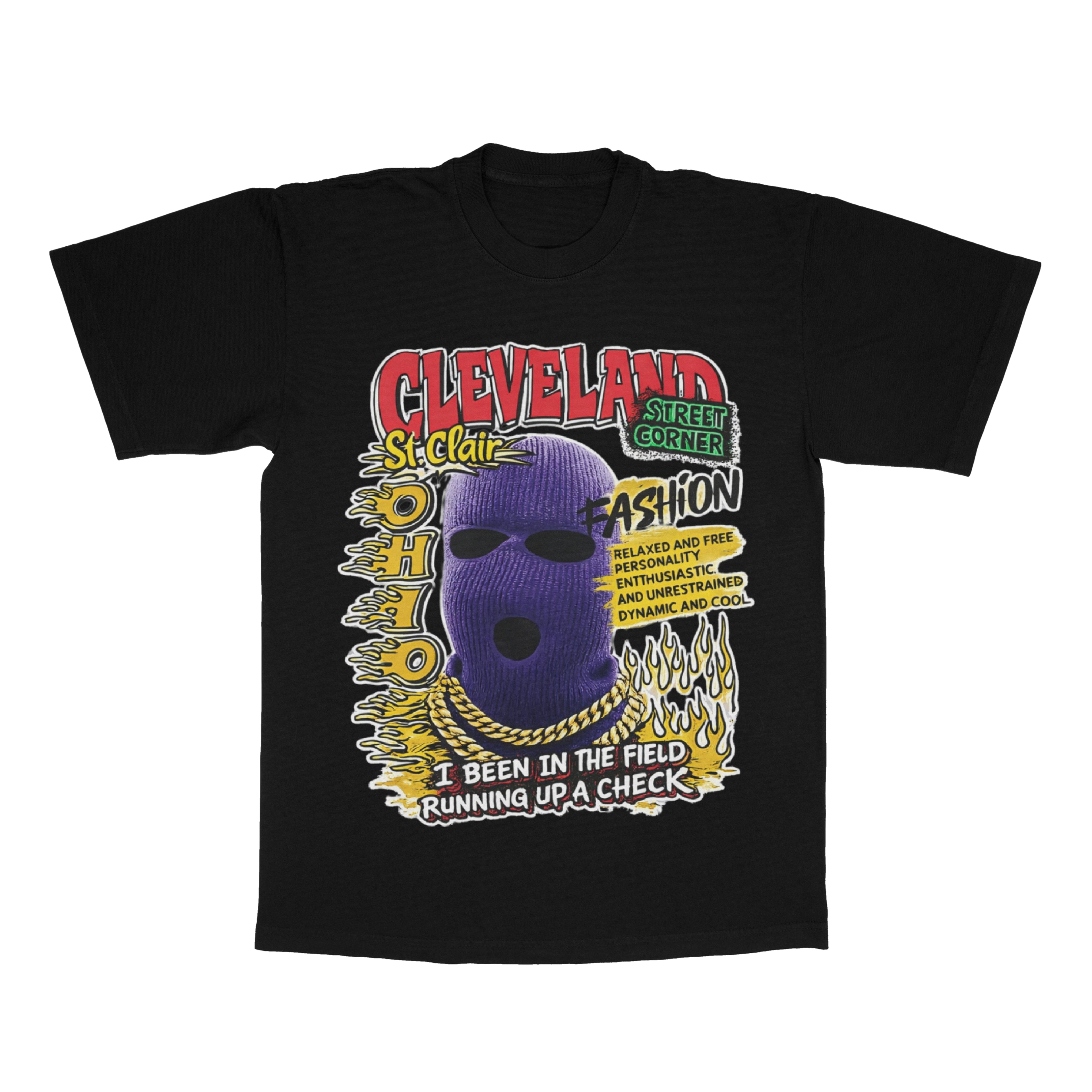 Cleveland Street Corner Fashion adult tee