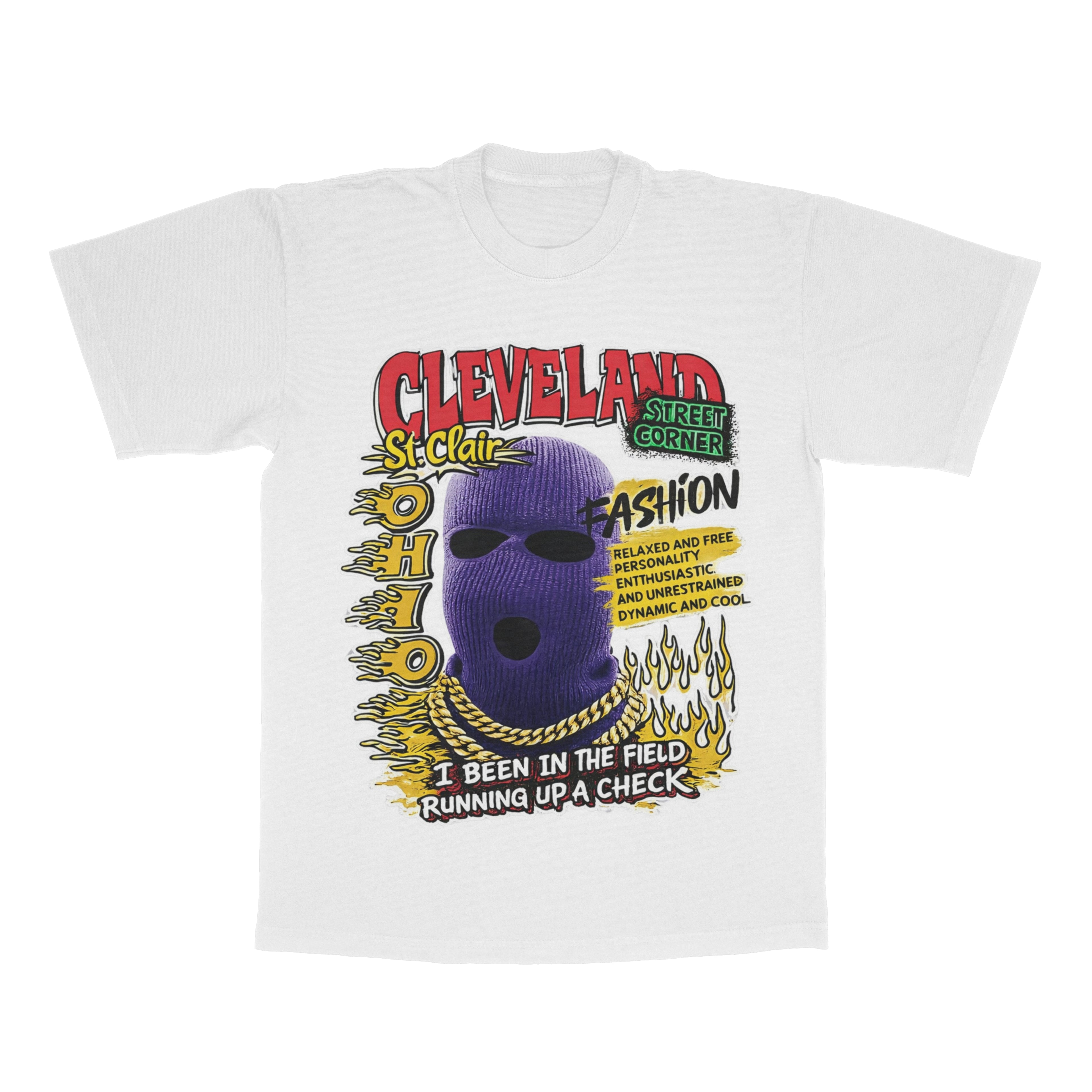 Cleveland Street Corner Fashion adult tee