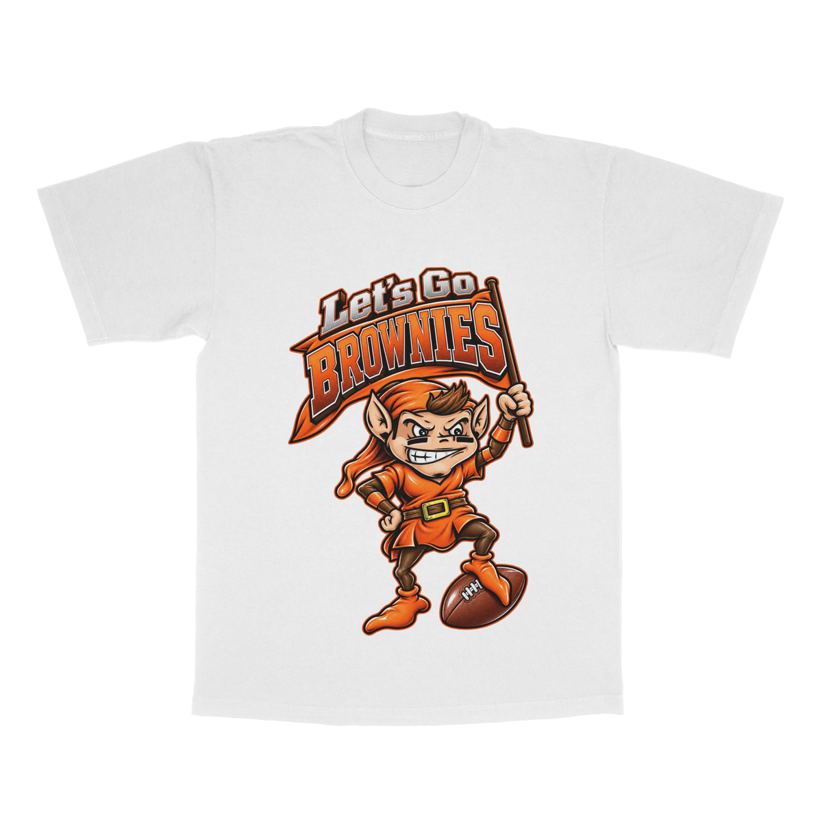 Let's Go Brownies adult tee