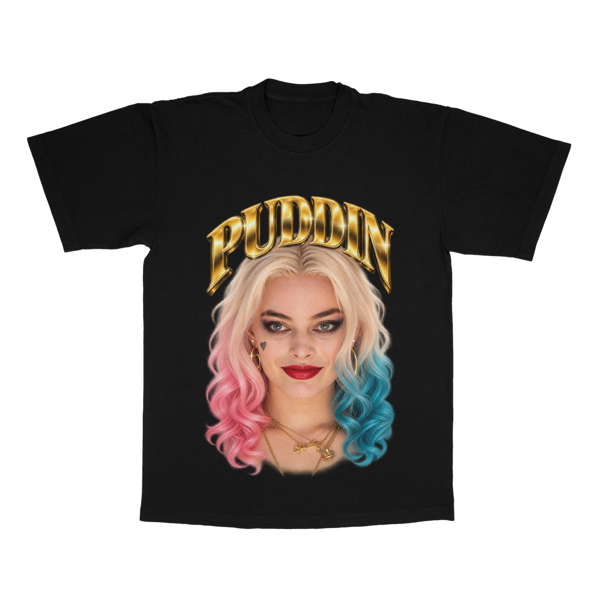 PUDDIN adult tee