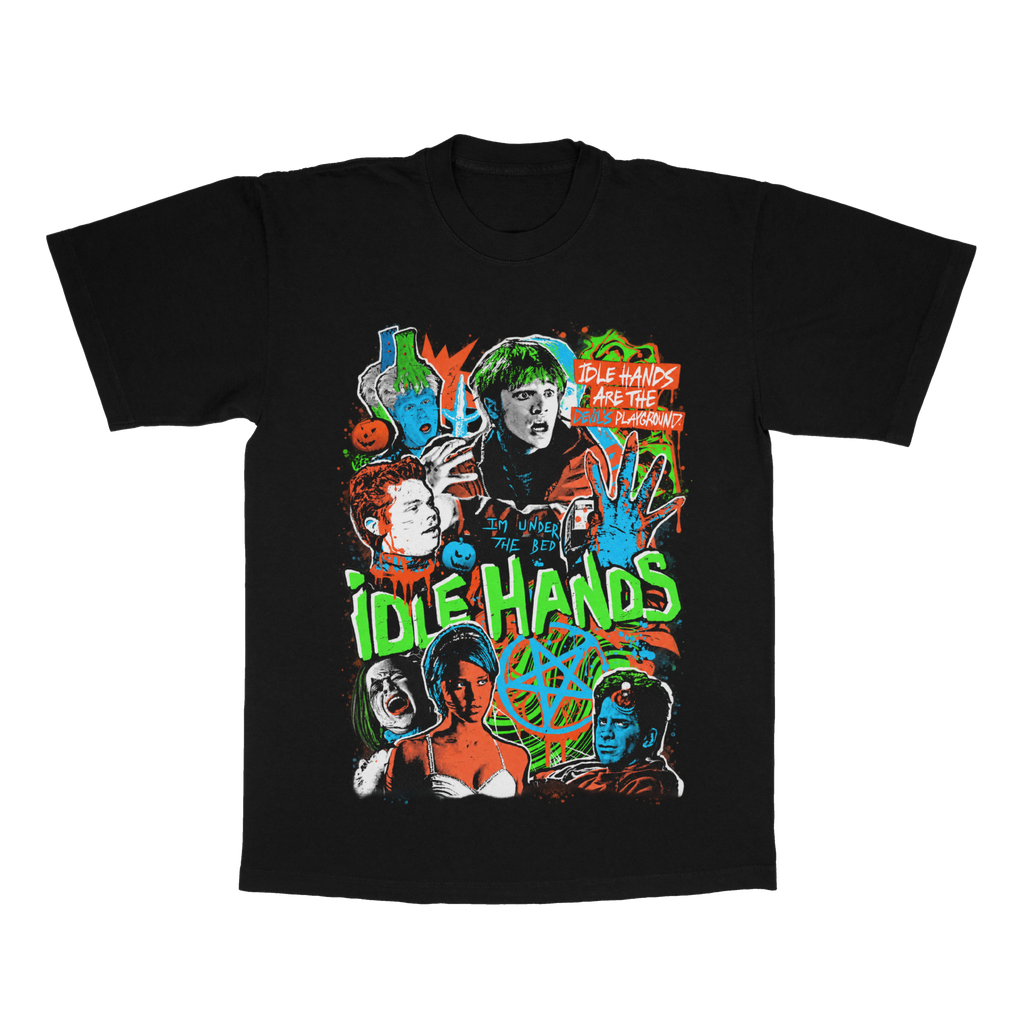 Idle Hands adult tee