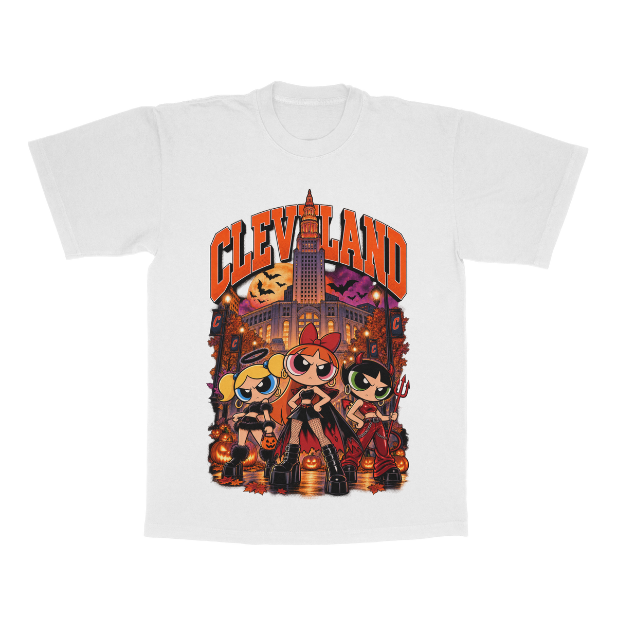 Power Puff Girls adult tee