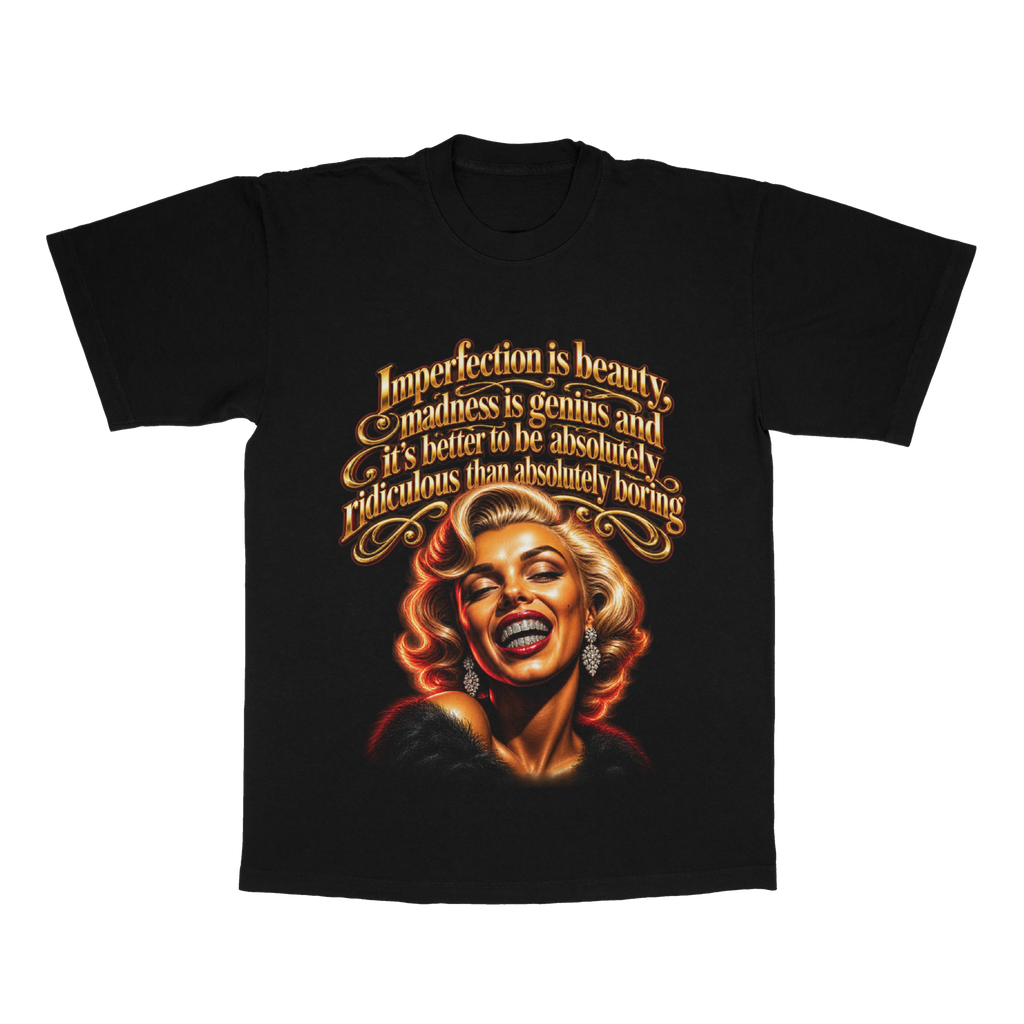 Imperfection Is Beauty adult tee
