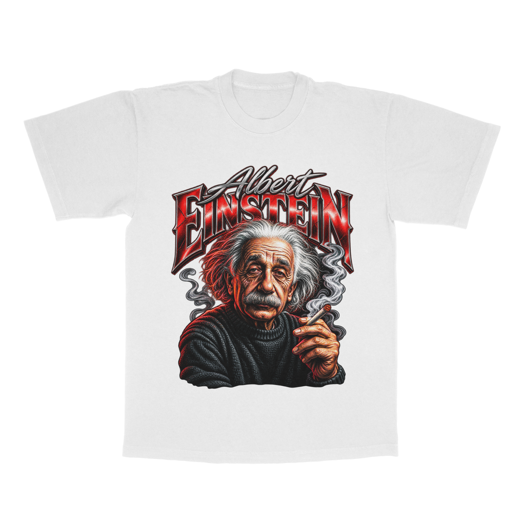 Albert Einstein adult tee