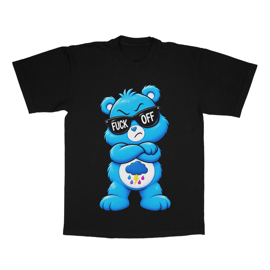 Too Cute To Care Bears adult tee