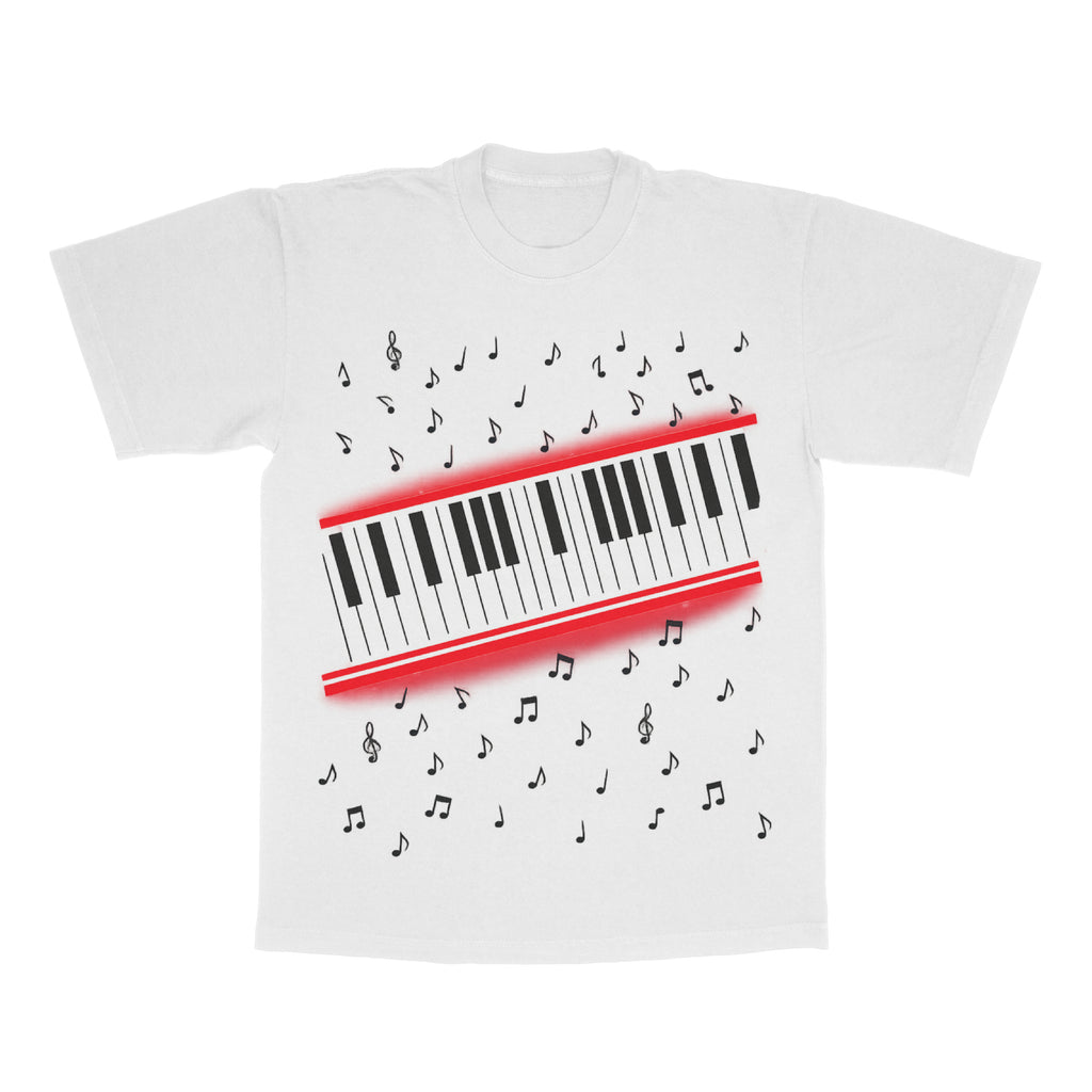 MJ Piano adult tee