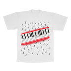 MJ Piano adult tee