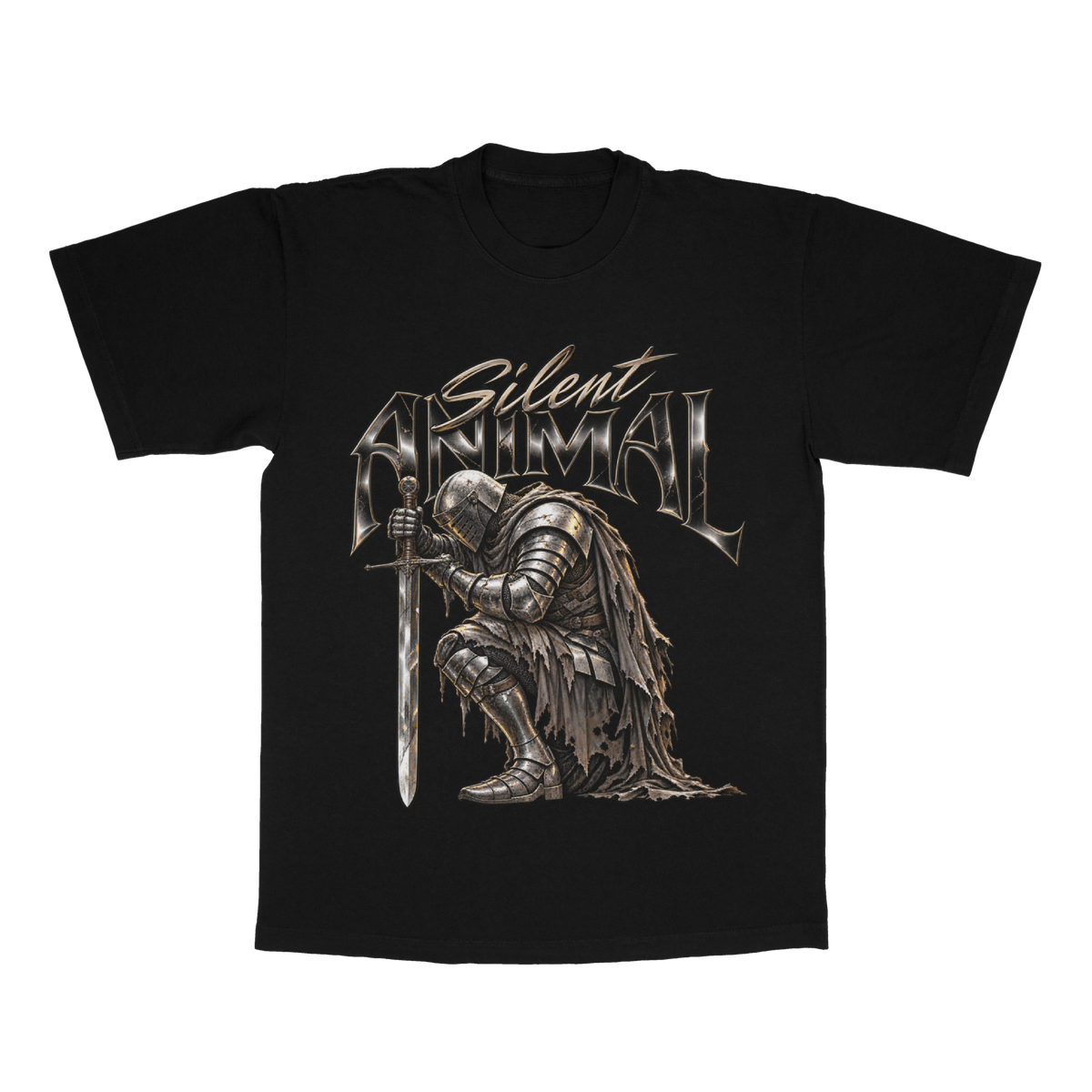 Silent Animal adult tee