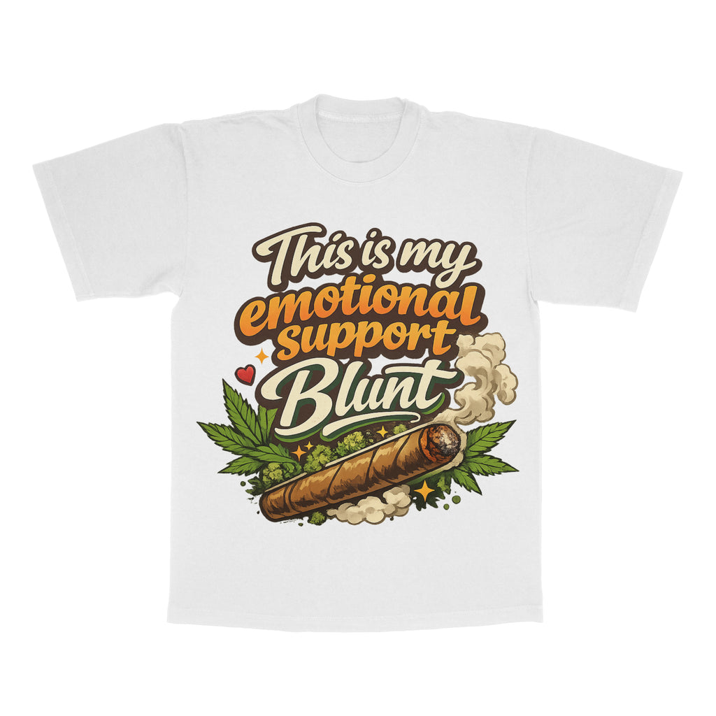 This Is My Emotional Support Blunt adult tee