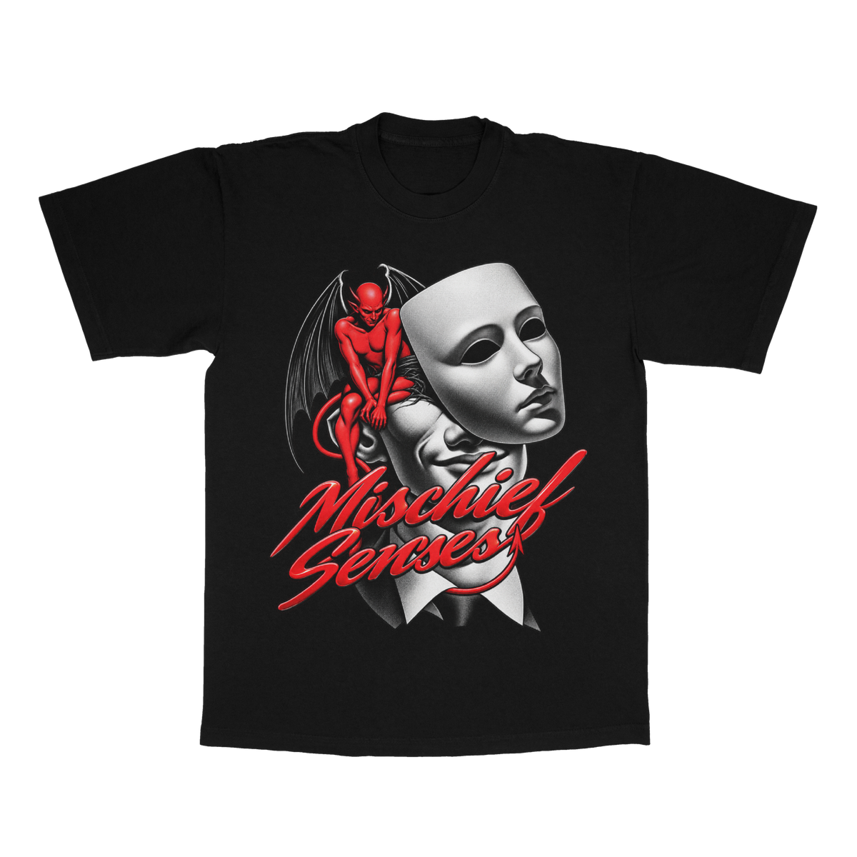Mischief Senses adult tee