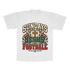 Sundays Are For Jesus And Football adult tee