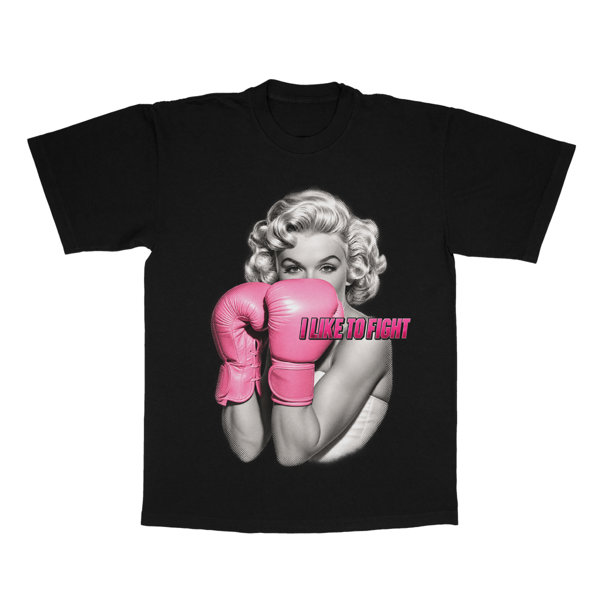 I Like To Fight adult tee