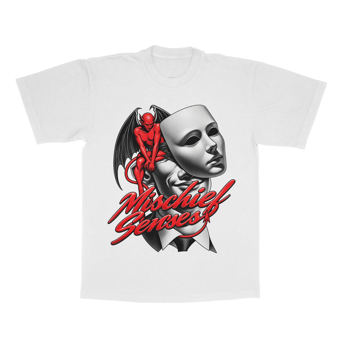 Mischief Senses adult tee