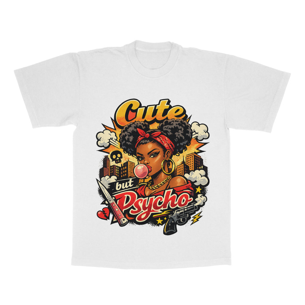 Cute But Psycho adult tee