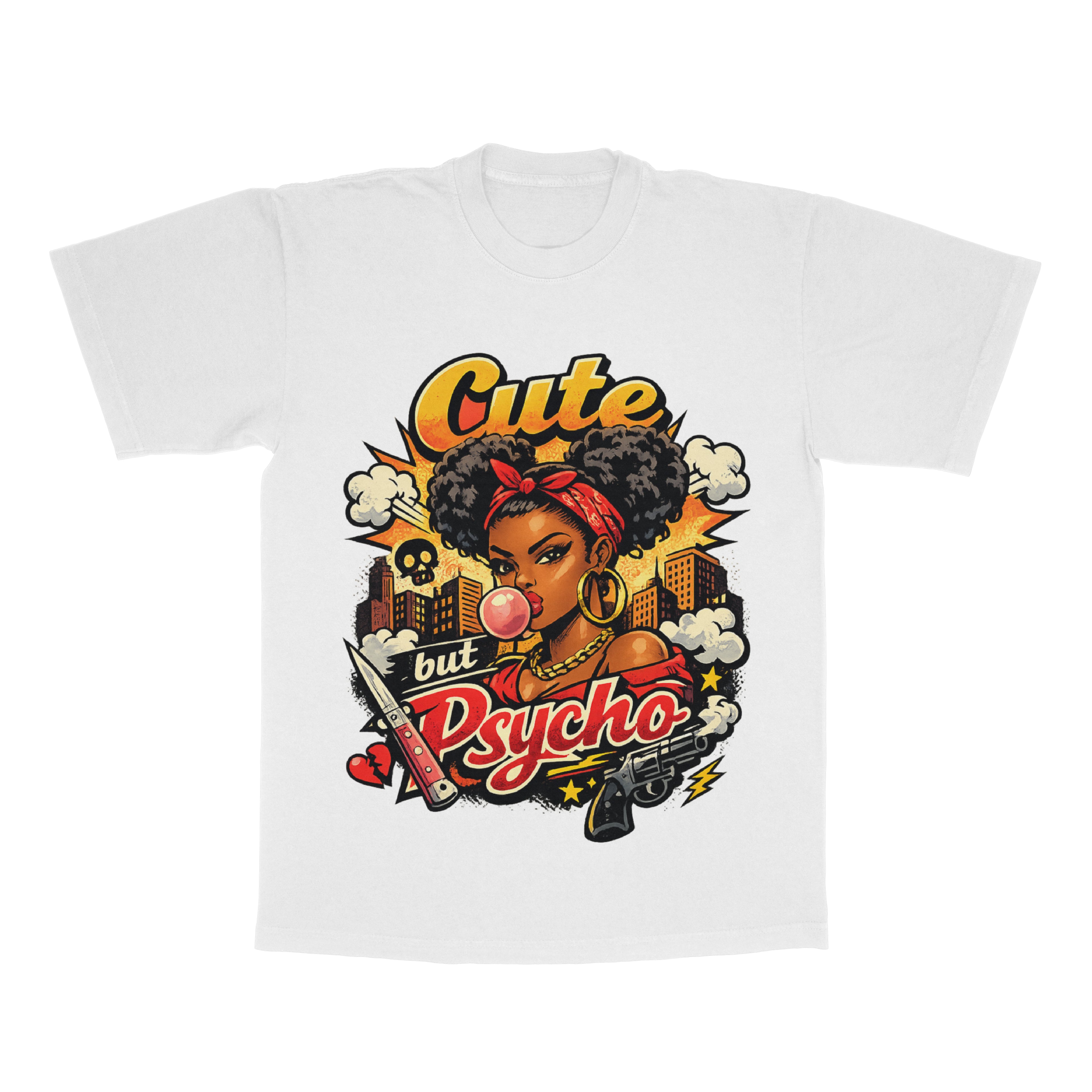 Cute But Psycho adult tee