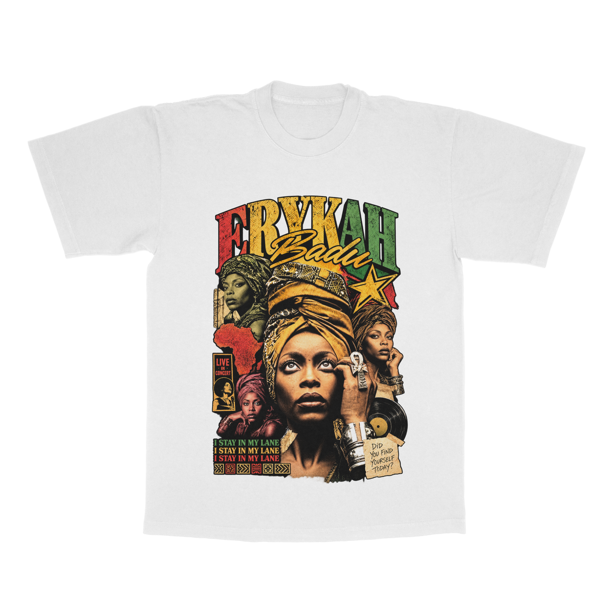 Erykah Badu adult tee