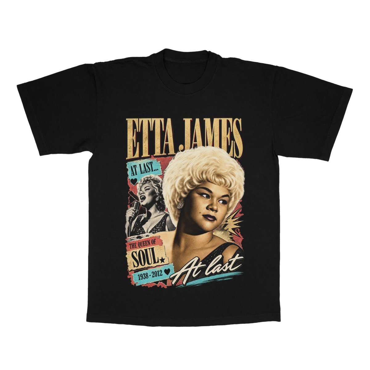 Etta James adult tee