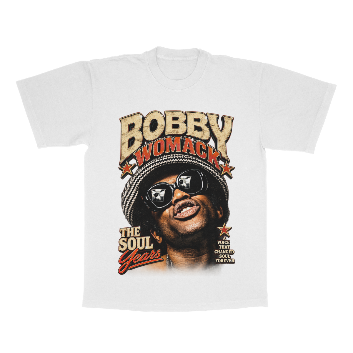 Bobby Womack adult tee