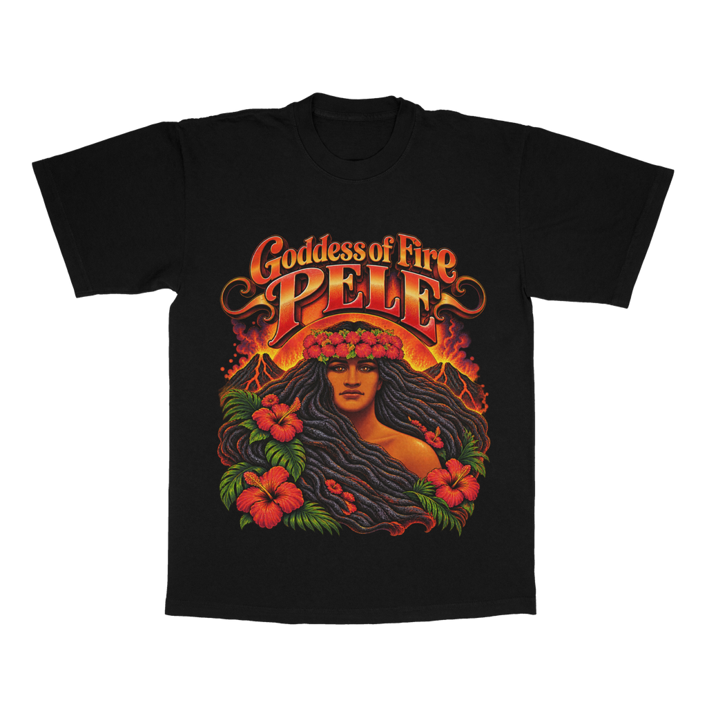 Goddess Of Fire Pele adult tee