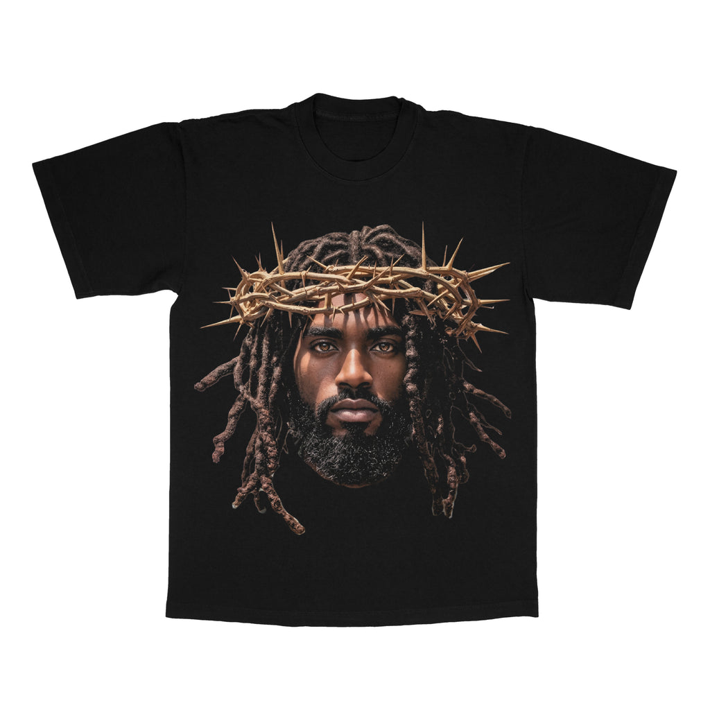 Black Jesus adult tee