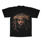 Black Jesus adult tee