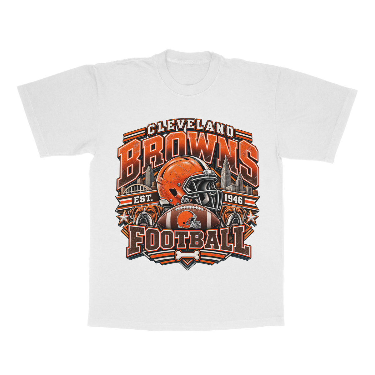 The Browns adult tee