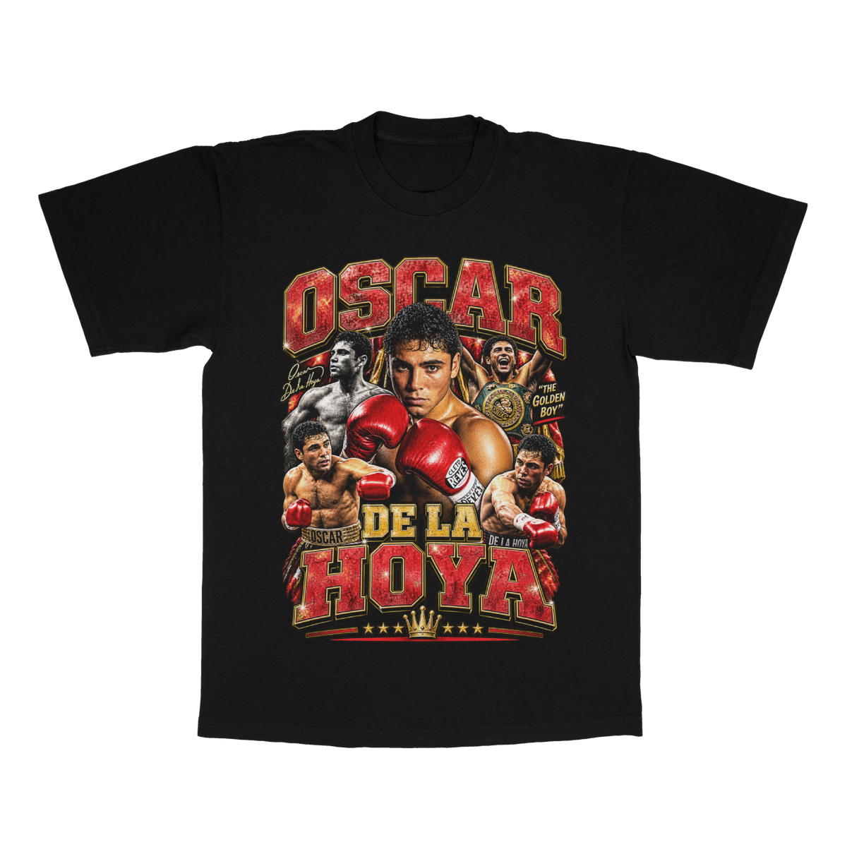 Oscar De La Hoya adult tee