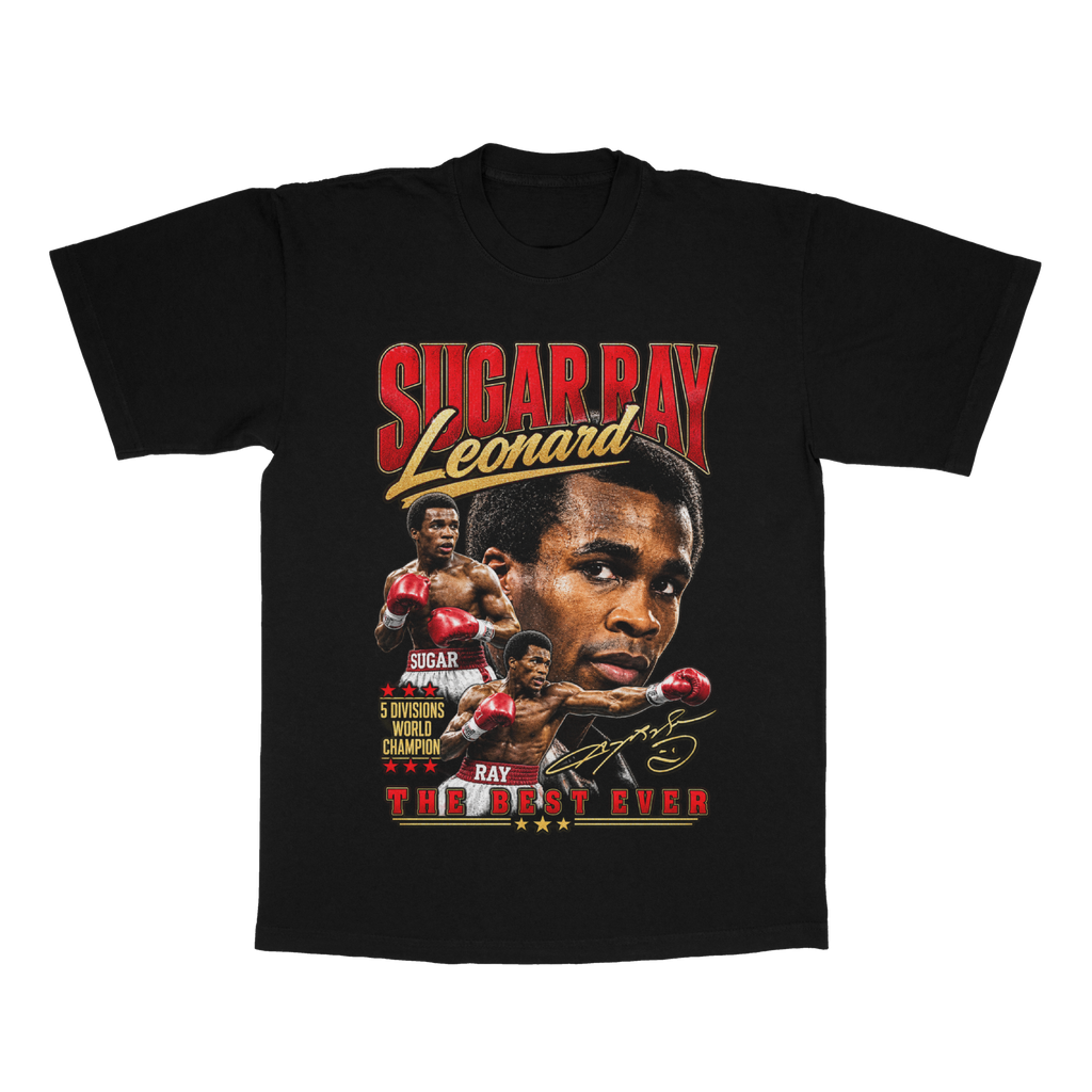 Sugar Ray Leonard adult tee