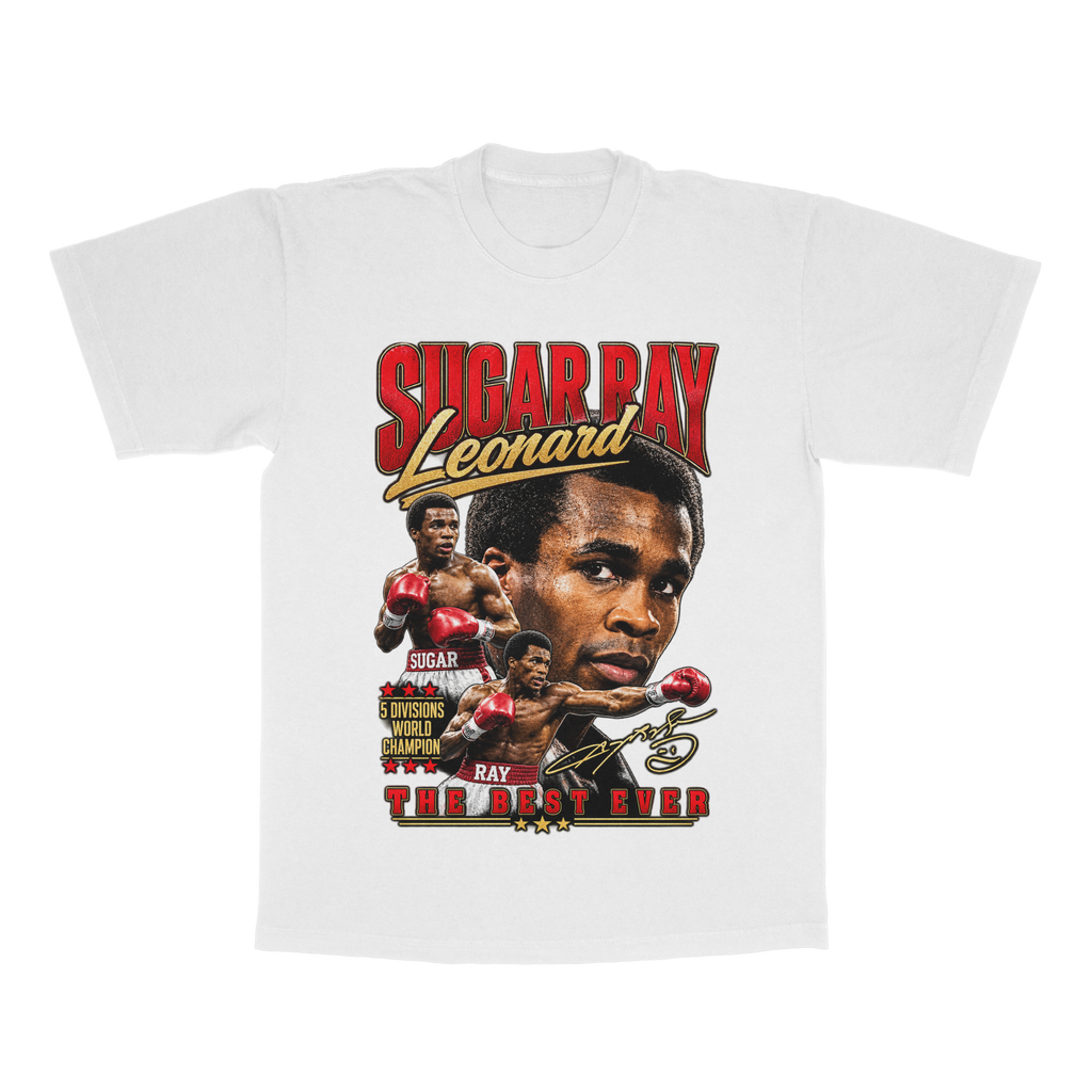Sugar Ray Leonard adult tee