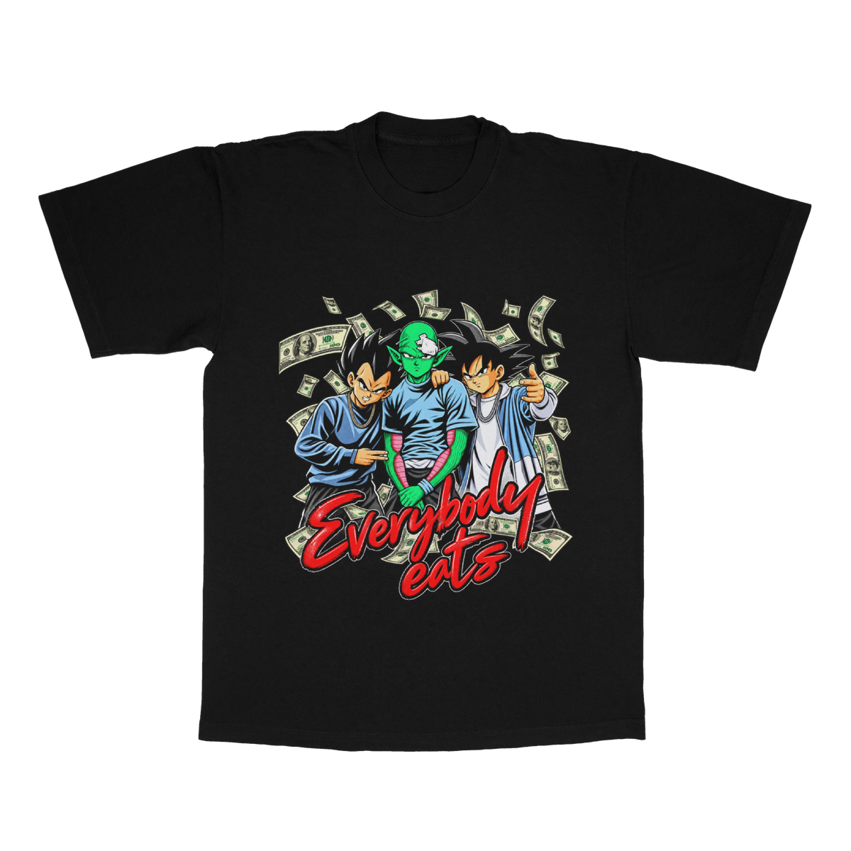 Everybody Eats adult tee