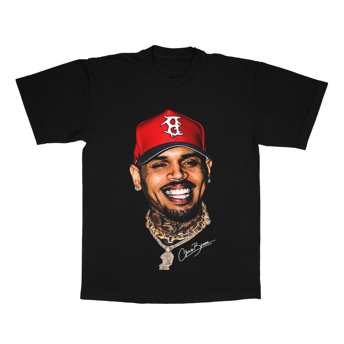 Chris Brown adult tee