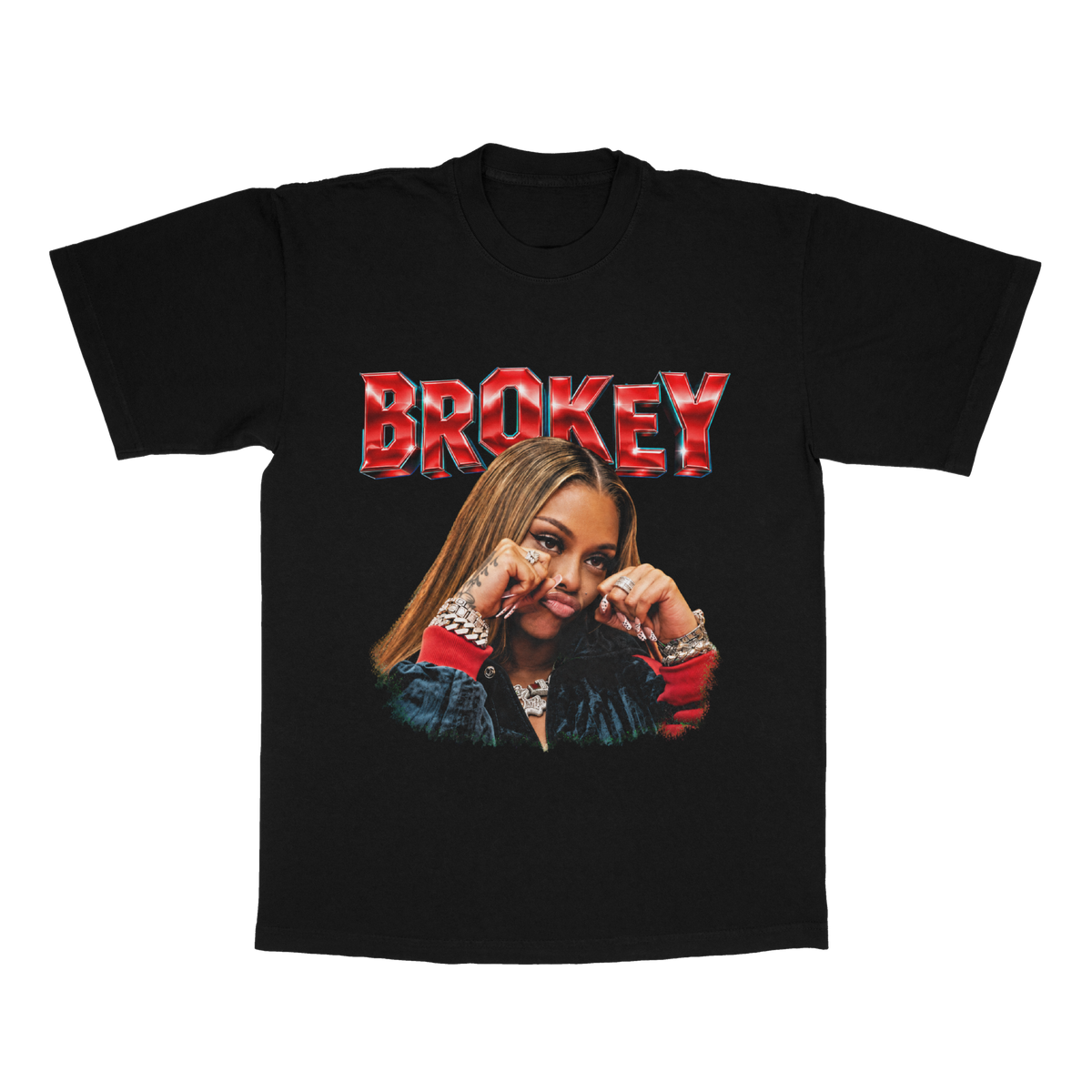Brokey adult tee