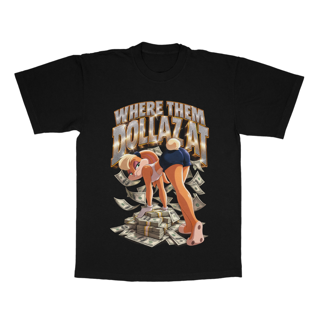 Where Dem Dollas At adult tee