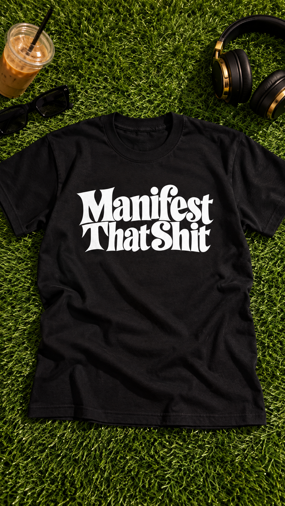 Manifest That Sh*t adult tee