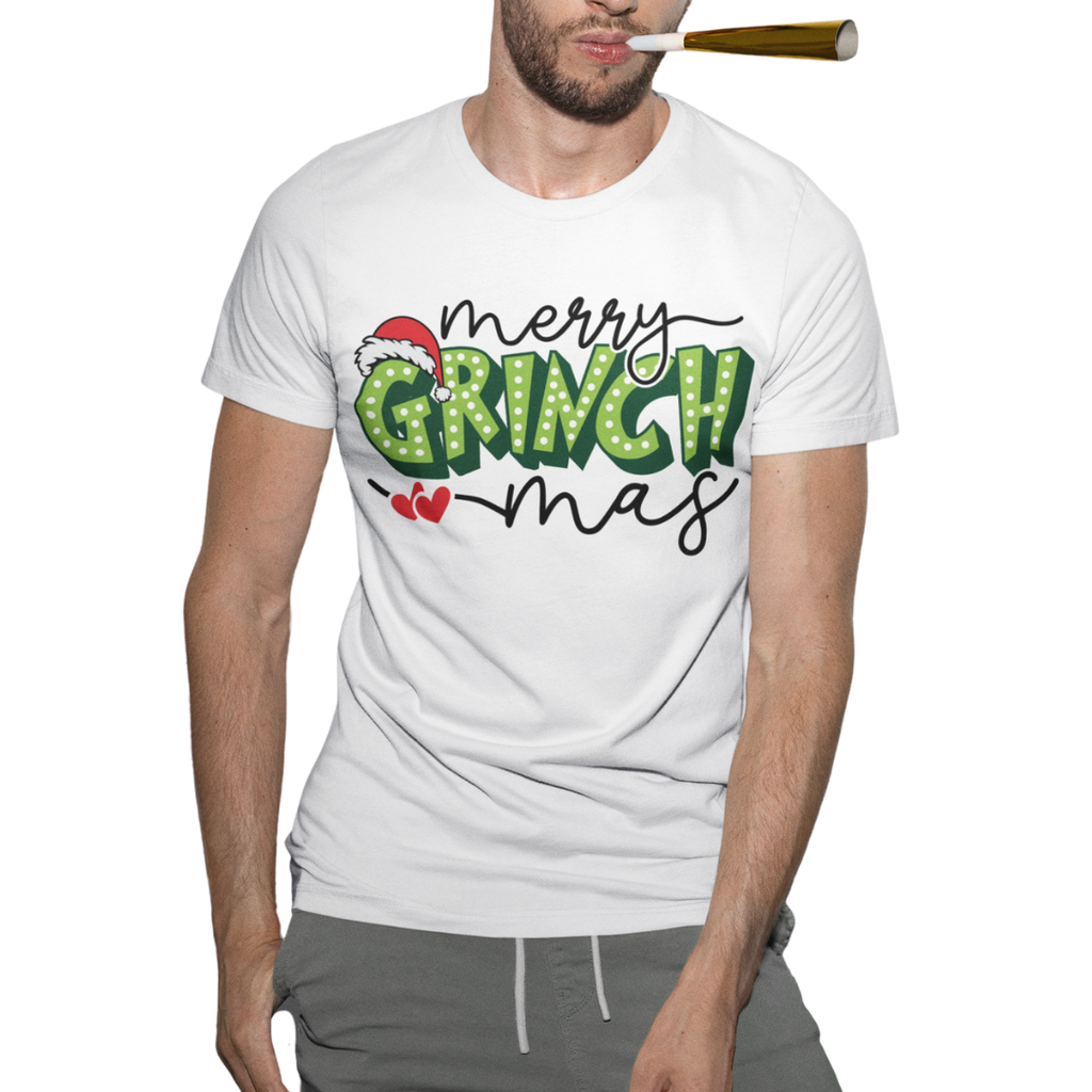 Merry GrinchMas adult t-shirt