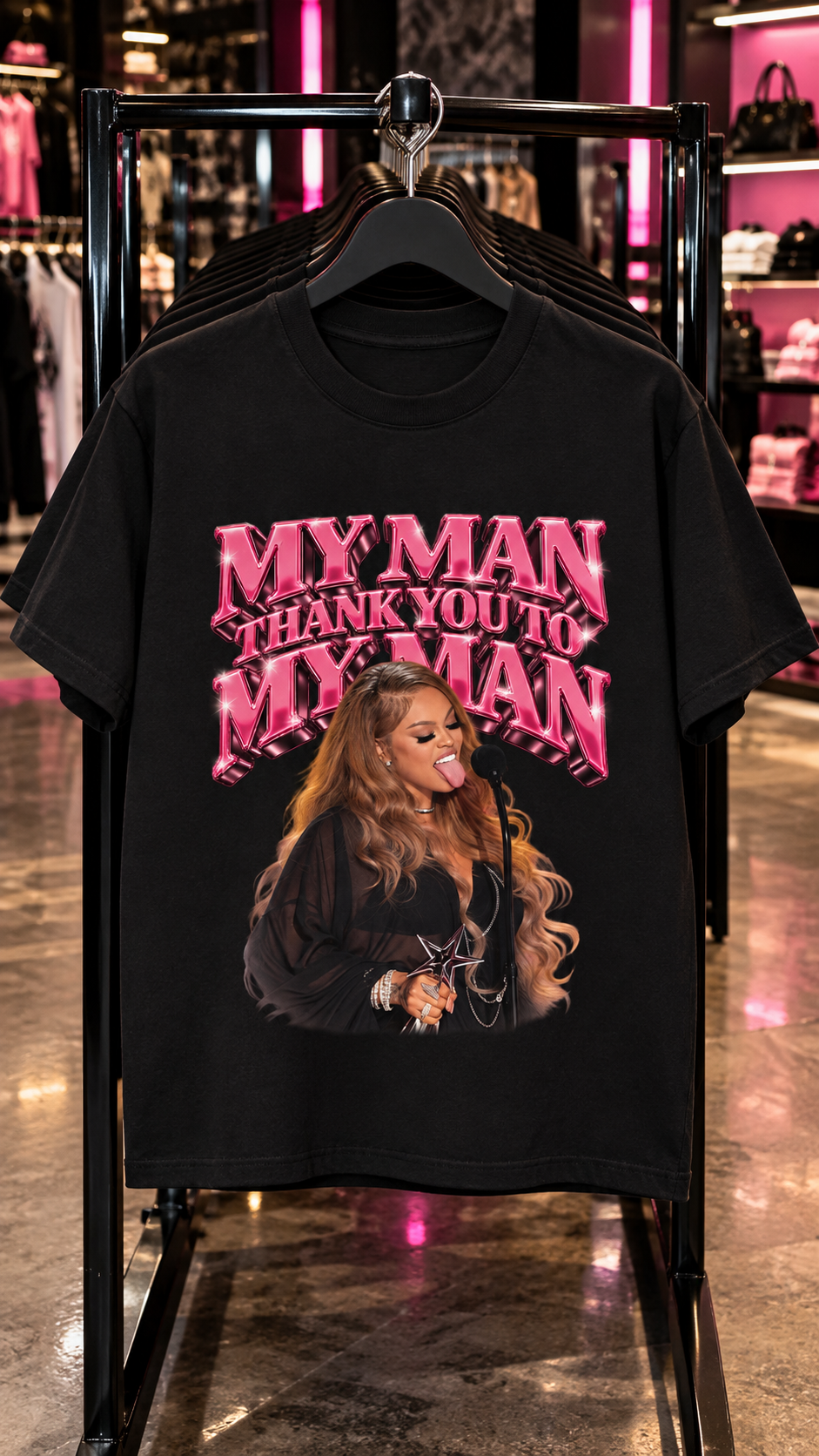 My Man Thank You To My Man adult tee