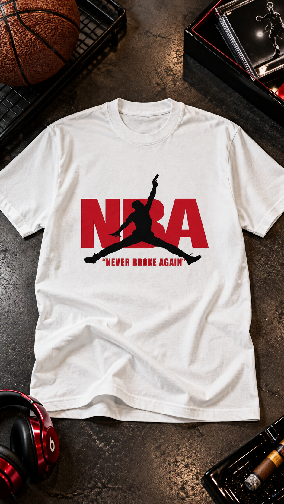 Never Broke Again adult tee
