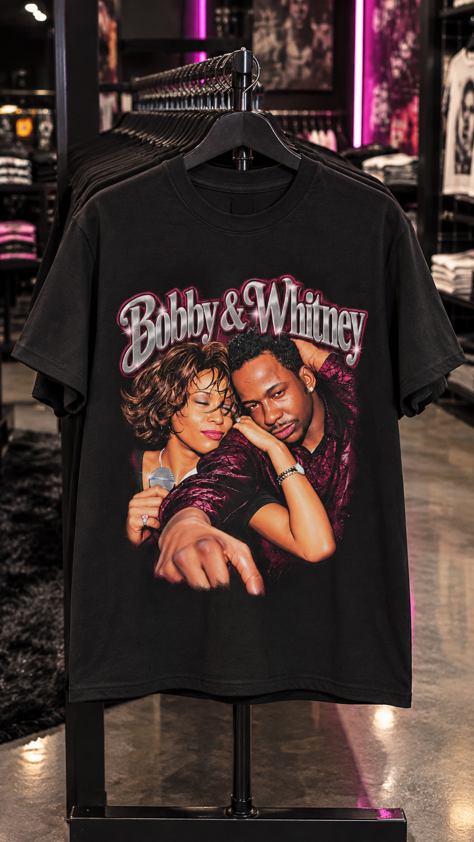 Bobby & Whitney adult tee