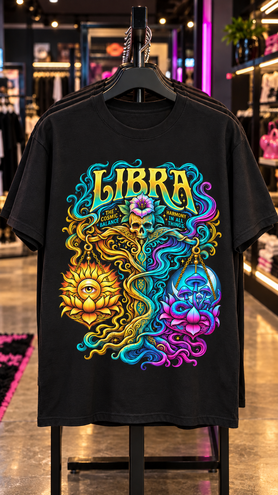 Libra adult tee