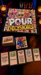 Pour Decisions™ adult drinking board game