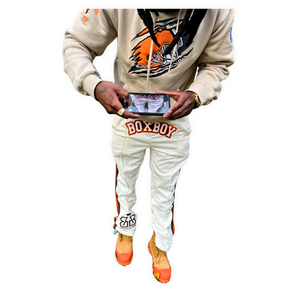 BOXBOY Alumni adult flare track pants