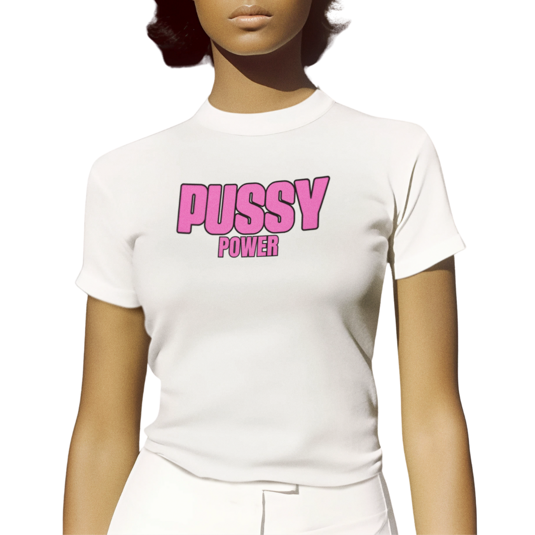 Pussy Power adult t-shirt