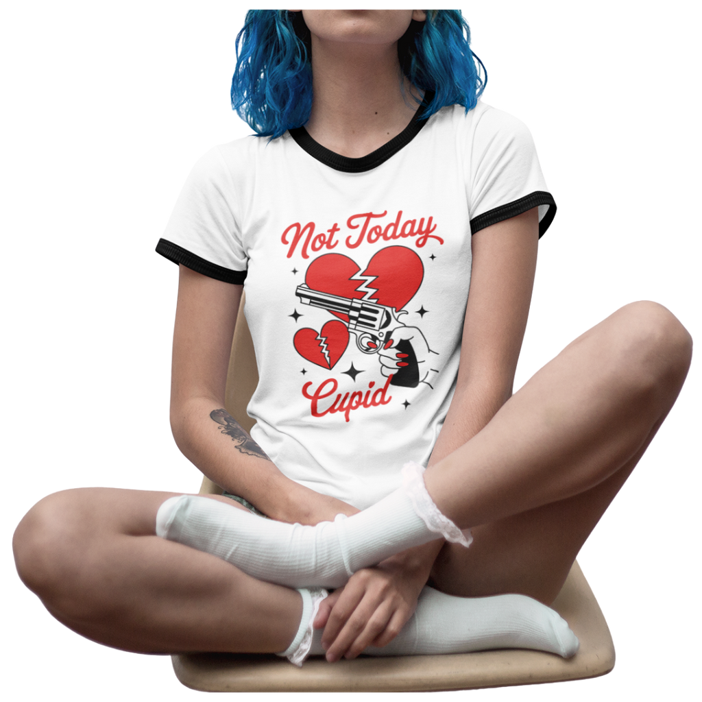 Not Today Cupid adult t-shirt