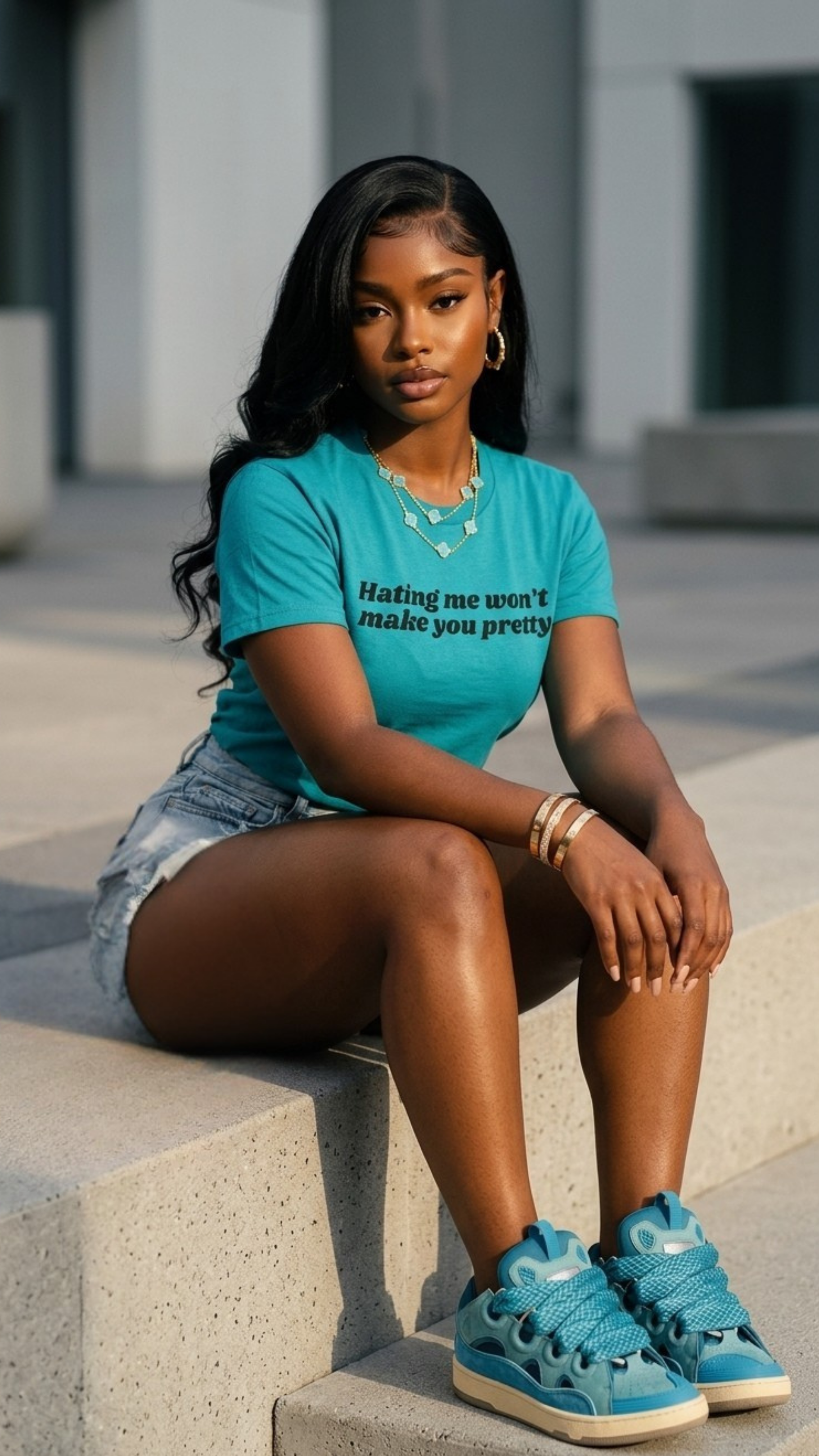 Hating Me Won't Make You Pretty adult tee