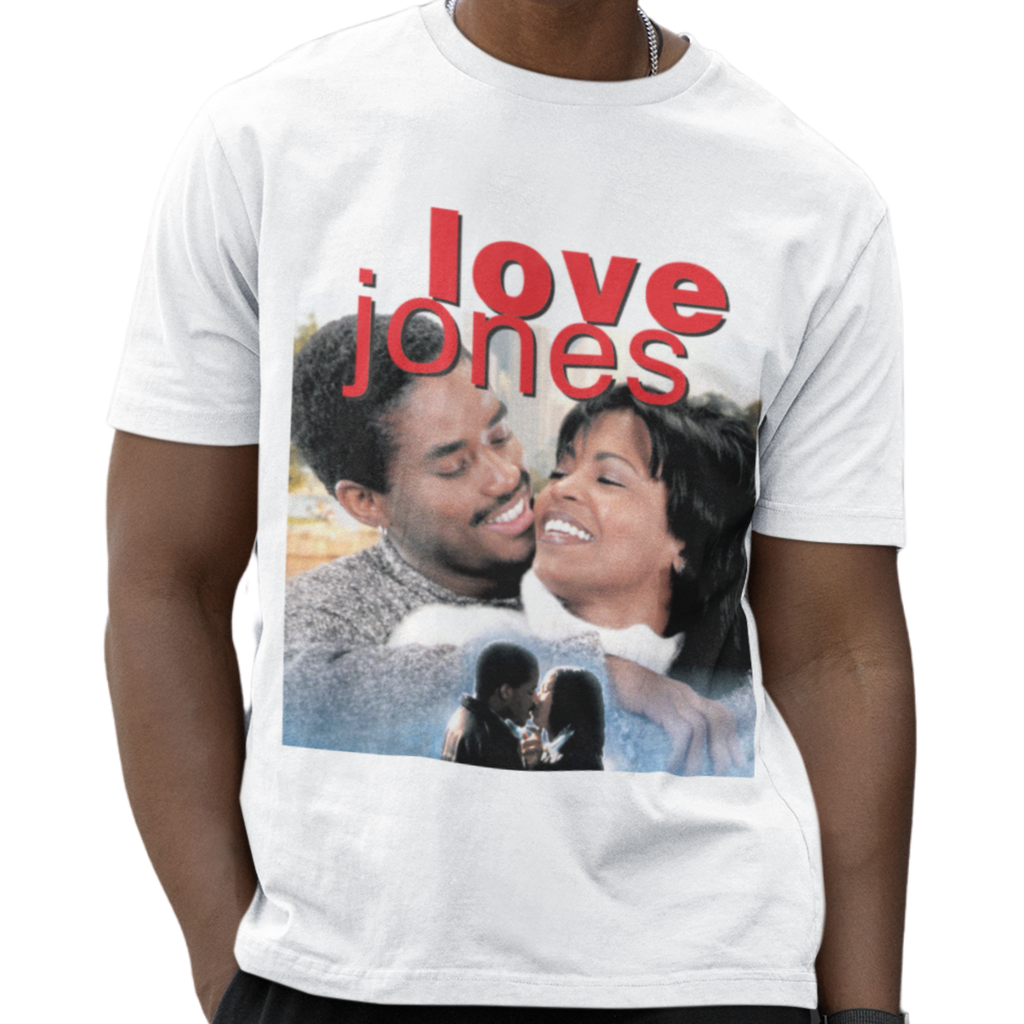 Love Jones adult t-shirt