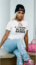 A F*cking Black Barbie adult tee