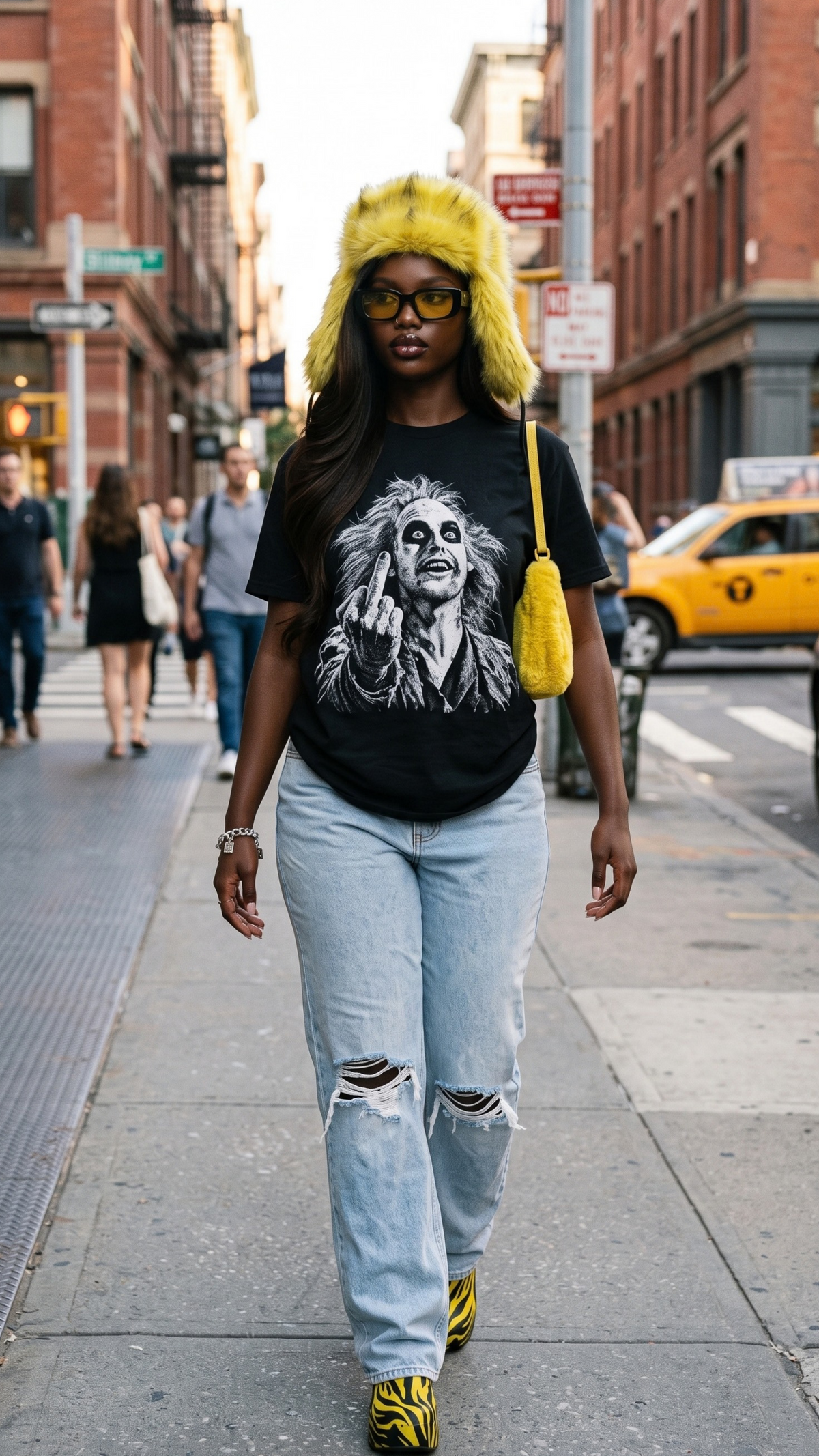 Beetlejuice adult tee